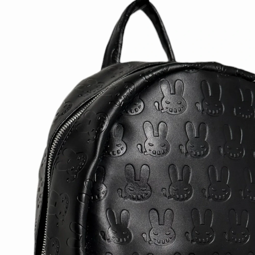 Dr. Zodiak's Moonrock Leather Backpack Black Limited Release Designer Bag READ